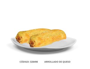 Arrollado de queso