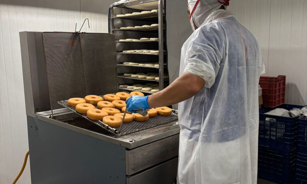 Fabricación de donas